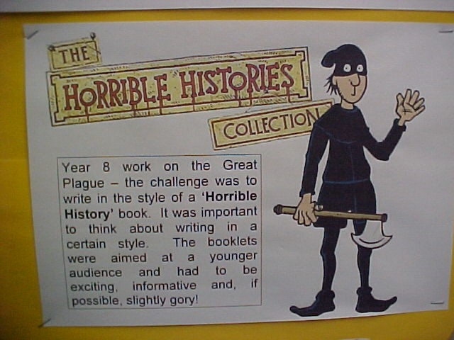  Horrible histories. One of the Outstanding Lessons on Empire asks pupils to write an antidote to Terry Deary's view of benefits and downside of Empire