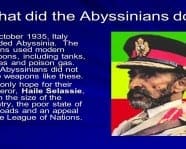 Abyssinia in 1935