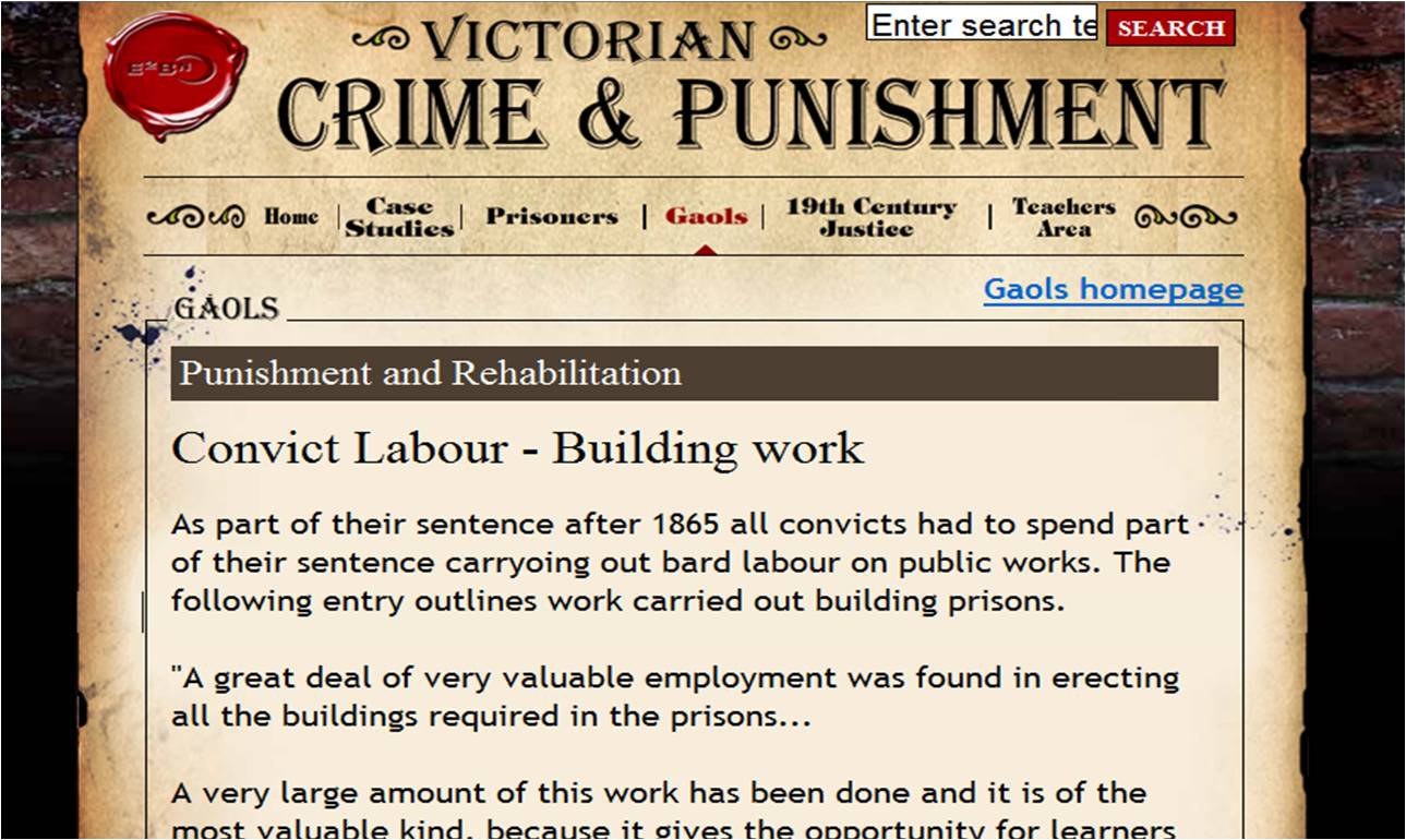 GCSE SHP Crime and Punishment: