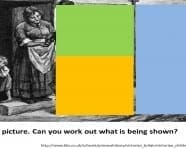 Mystery picture. Can pupils work out what is being shown?