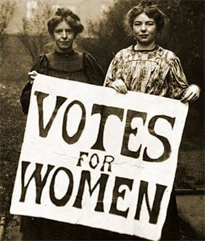 vote for women