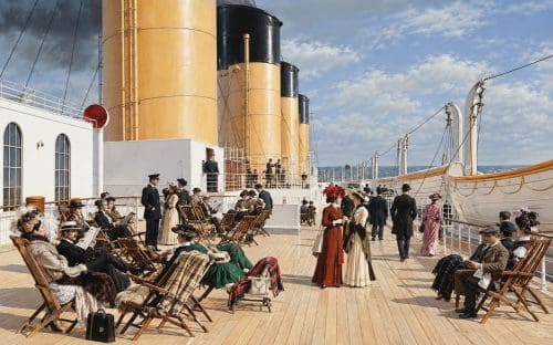 titanic deck