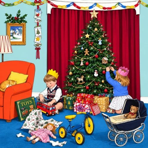 xmas scene
