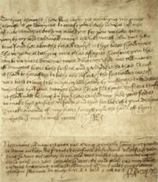 anne boleyn letter