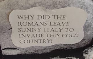 why did romans invade