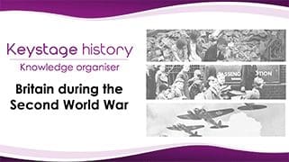 britain during ww2 knowledge organiser