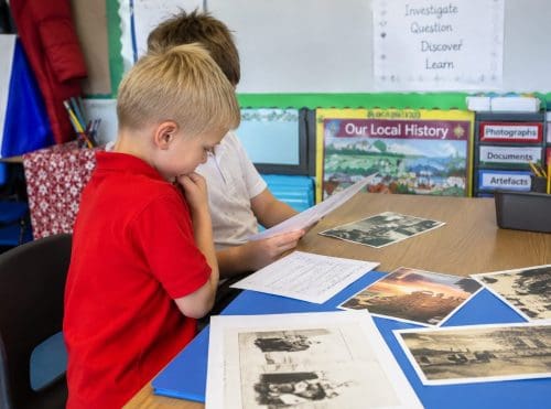 ks1 classroom scene